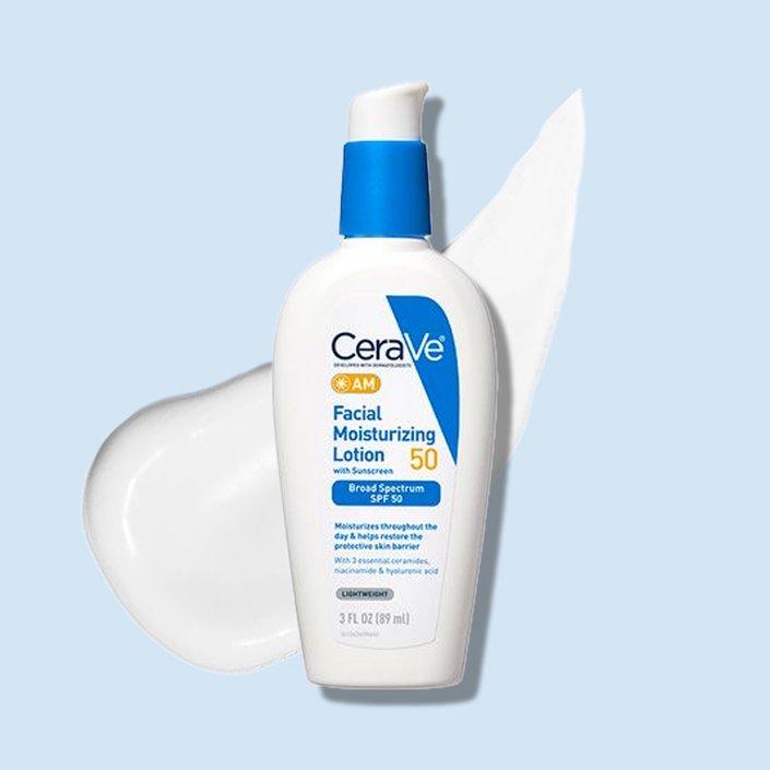 CeraVe AM Facial Moisturizing Lotion SPF 50